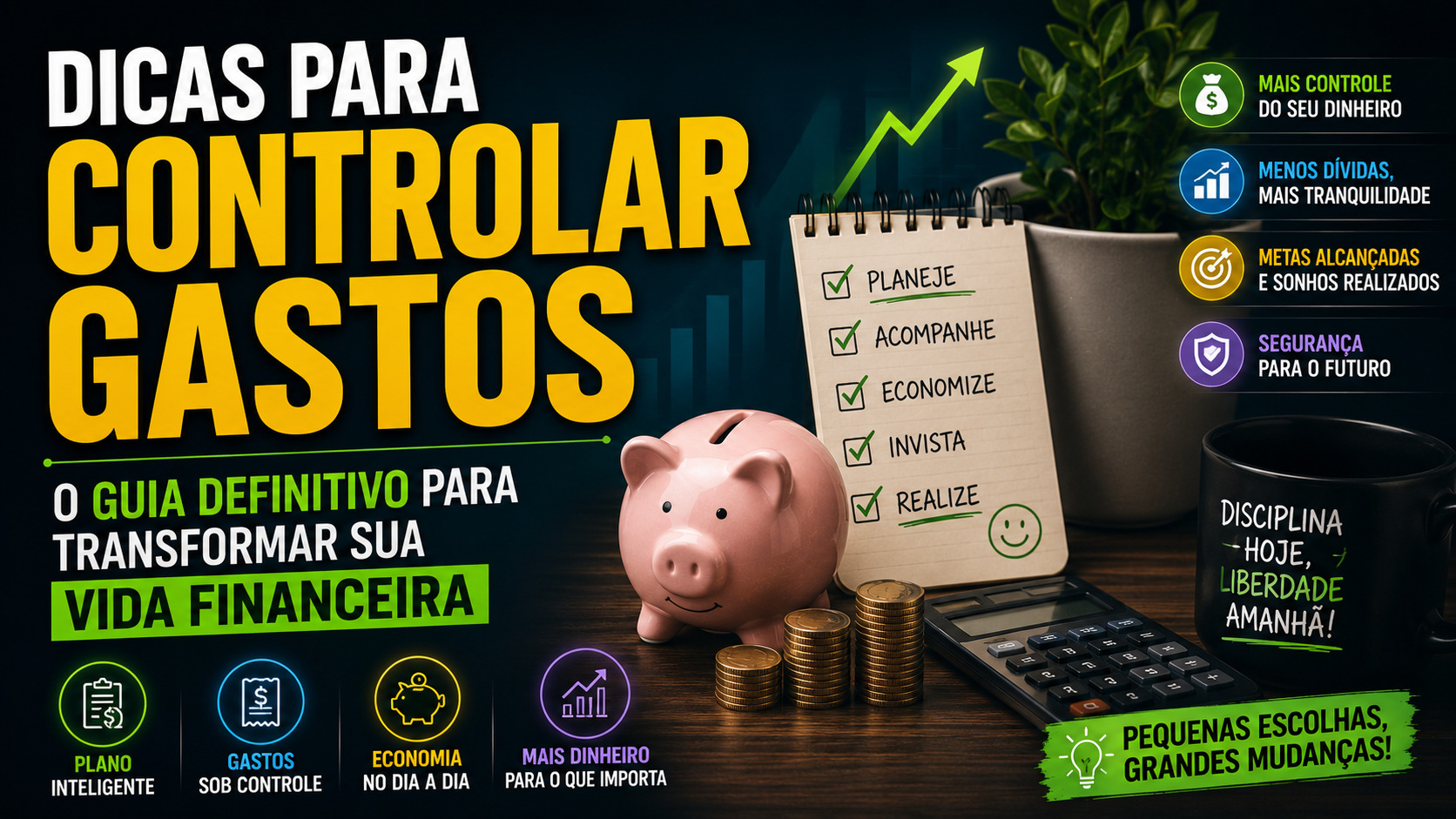 Dicas para Controlar Gastos: o Guia Definitivo para Transformar sua Vida Financeira